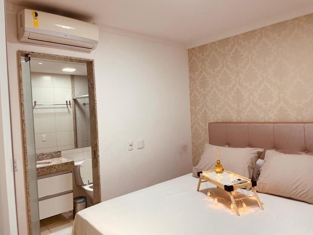 2 Qts.| 4 Hosp. | Ao Lado Do Goiania Shopping Apartment Exterior foto