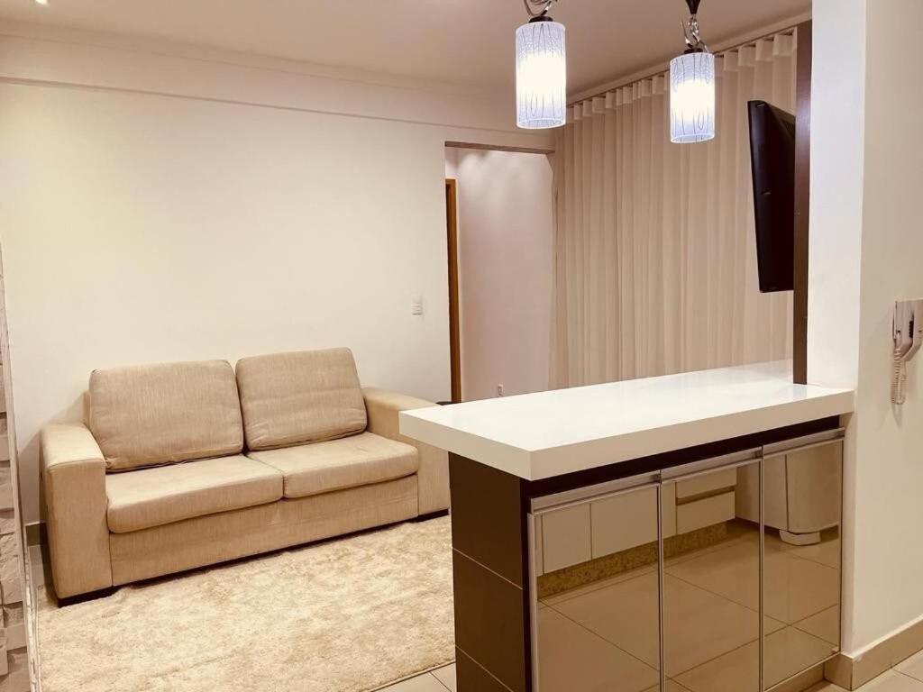 2 Qts.| 4 Hosp. | Ao Lado Do Goiania Shopping Apartment Exterior foto