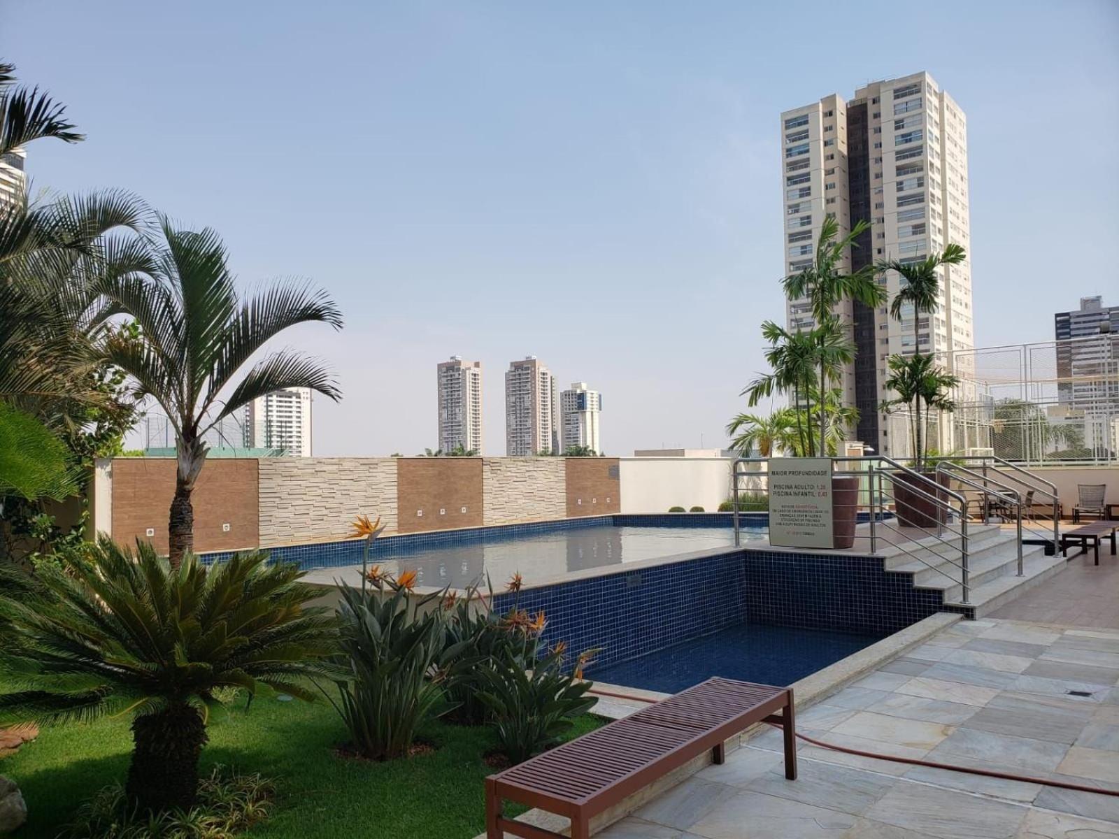 2 Qts.| 4 Hosp. | Ao Lado Do Goiania Shopping Apartment Exterior foto