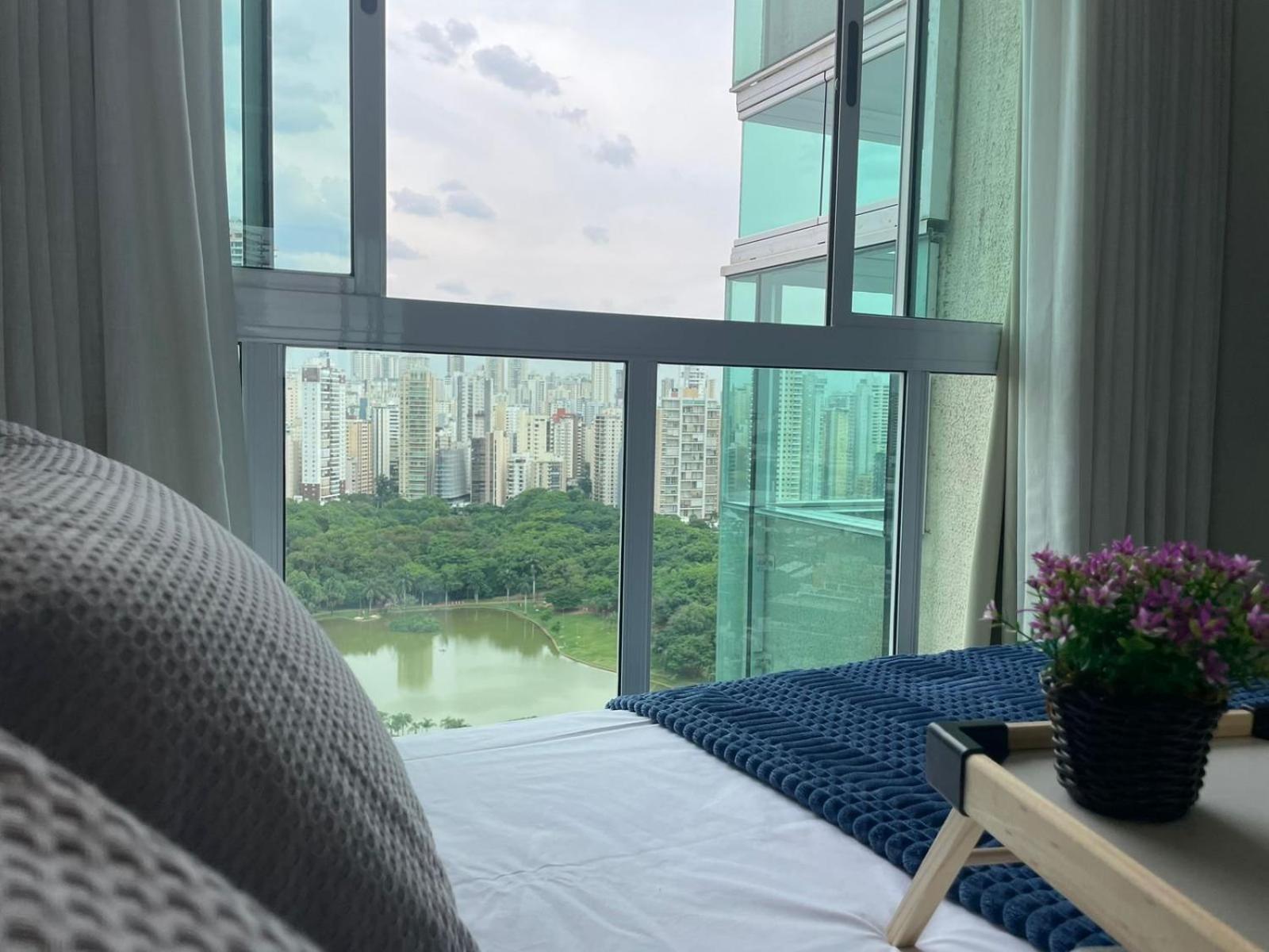 2 Qts.| 4 Hosp. | Ao Lado Do Goiania Shopping Apartment Exterior foto