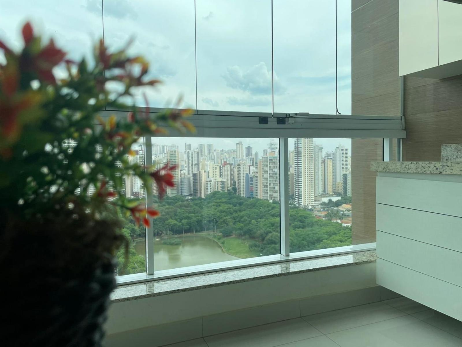 2 Qts.| 4 Hosp. | Ao Lado Do Goiania Shopping Apartment Exterior foto